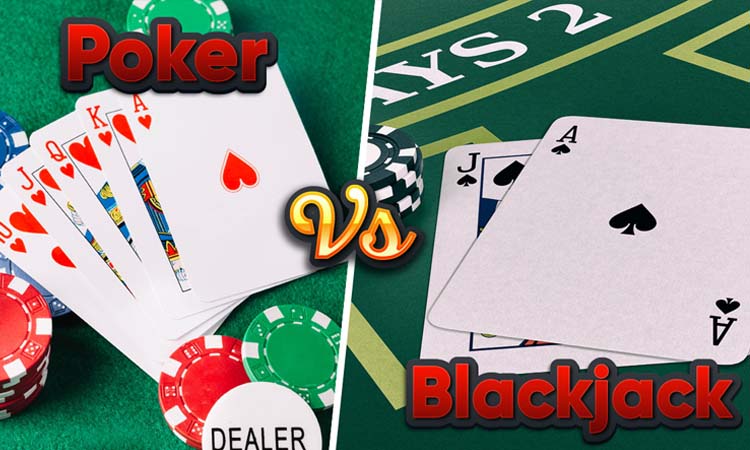 Blackjack vs poker
